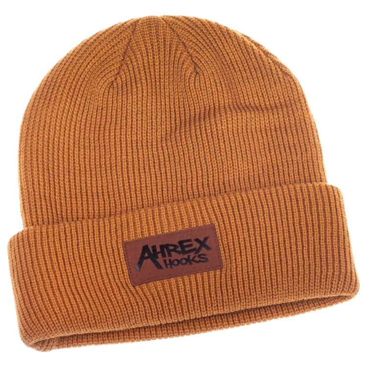 Ahrex Suede Patch Beanie Mustard